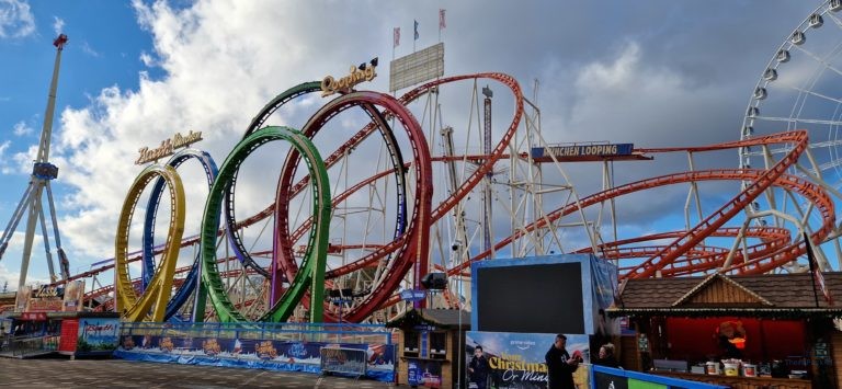 Munchen Looping at Winter Wonderland Video (Off Ride)